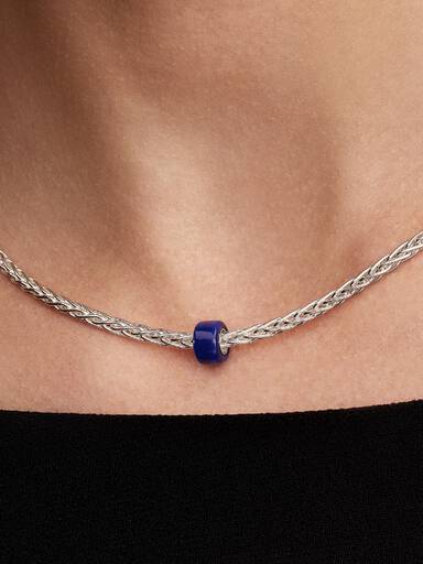 Mini Charm Vetro di Murano Blu