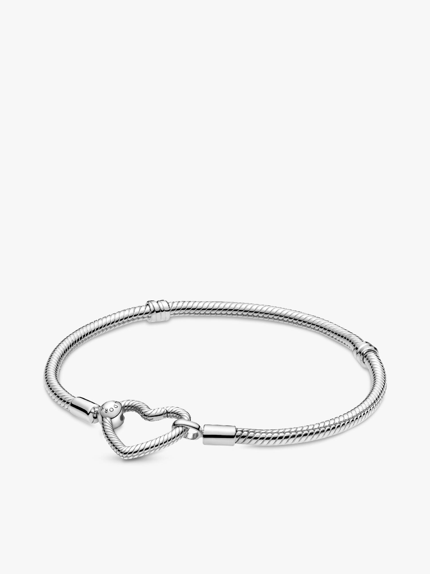 Bracciale Moments con Chiusura a Cuore Componibile