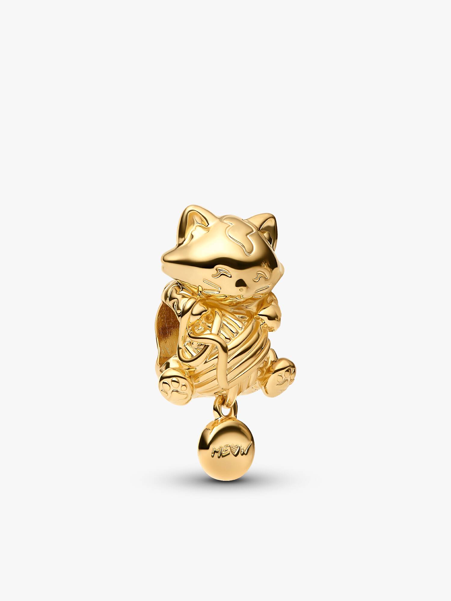 Charm Gattino e Gomitolo