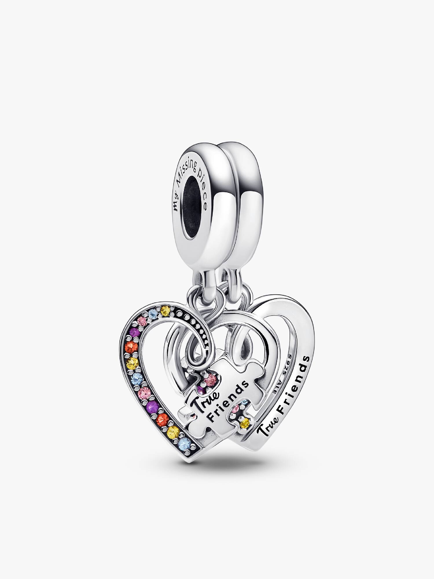 Charm Pendente Puzzle dell'Amicizia Divisibile
