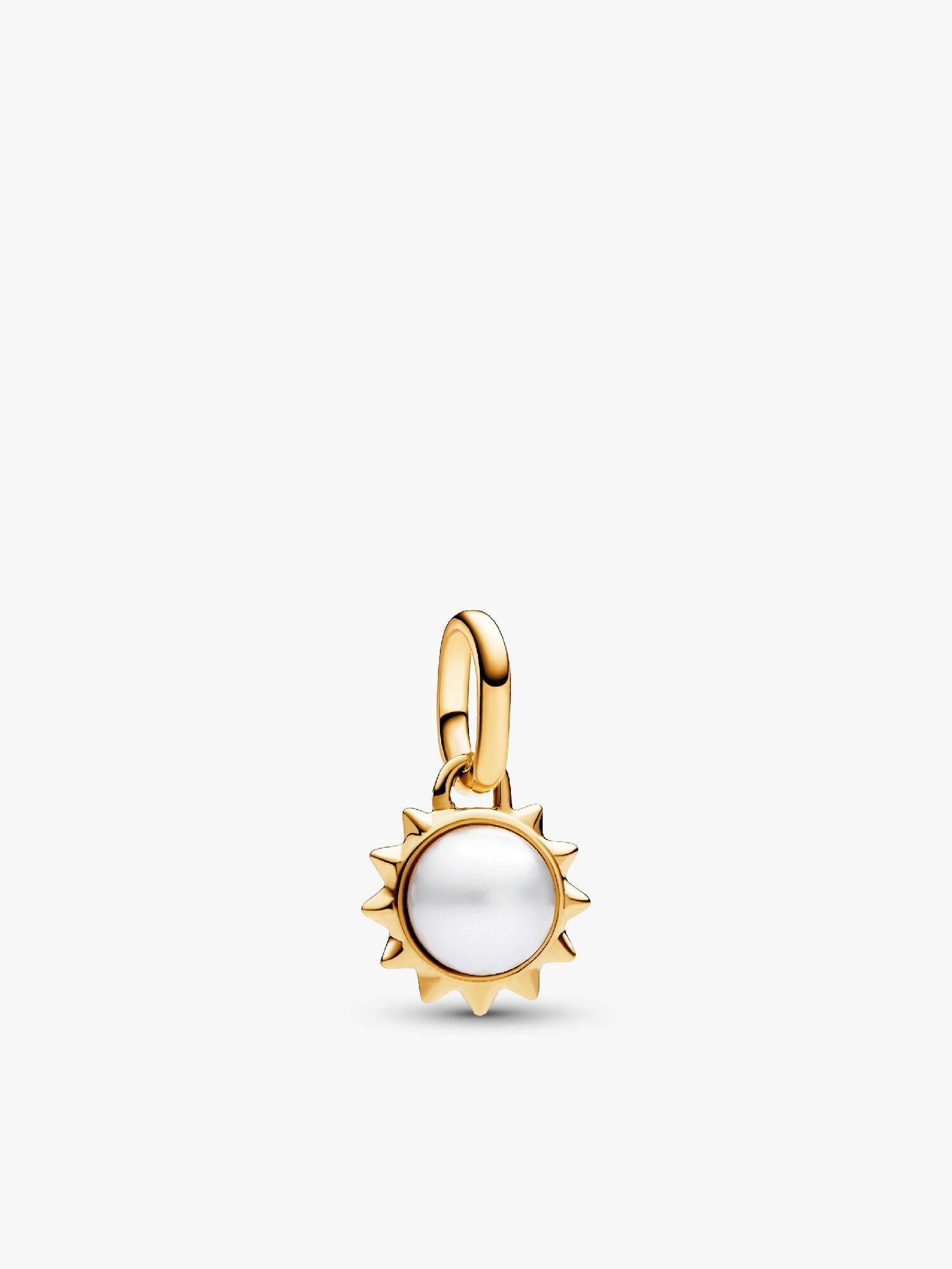 Charm Mini Pendente Sun con Perla d’Acqua Dolce Coltivata Pandora ME