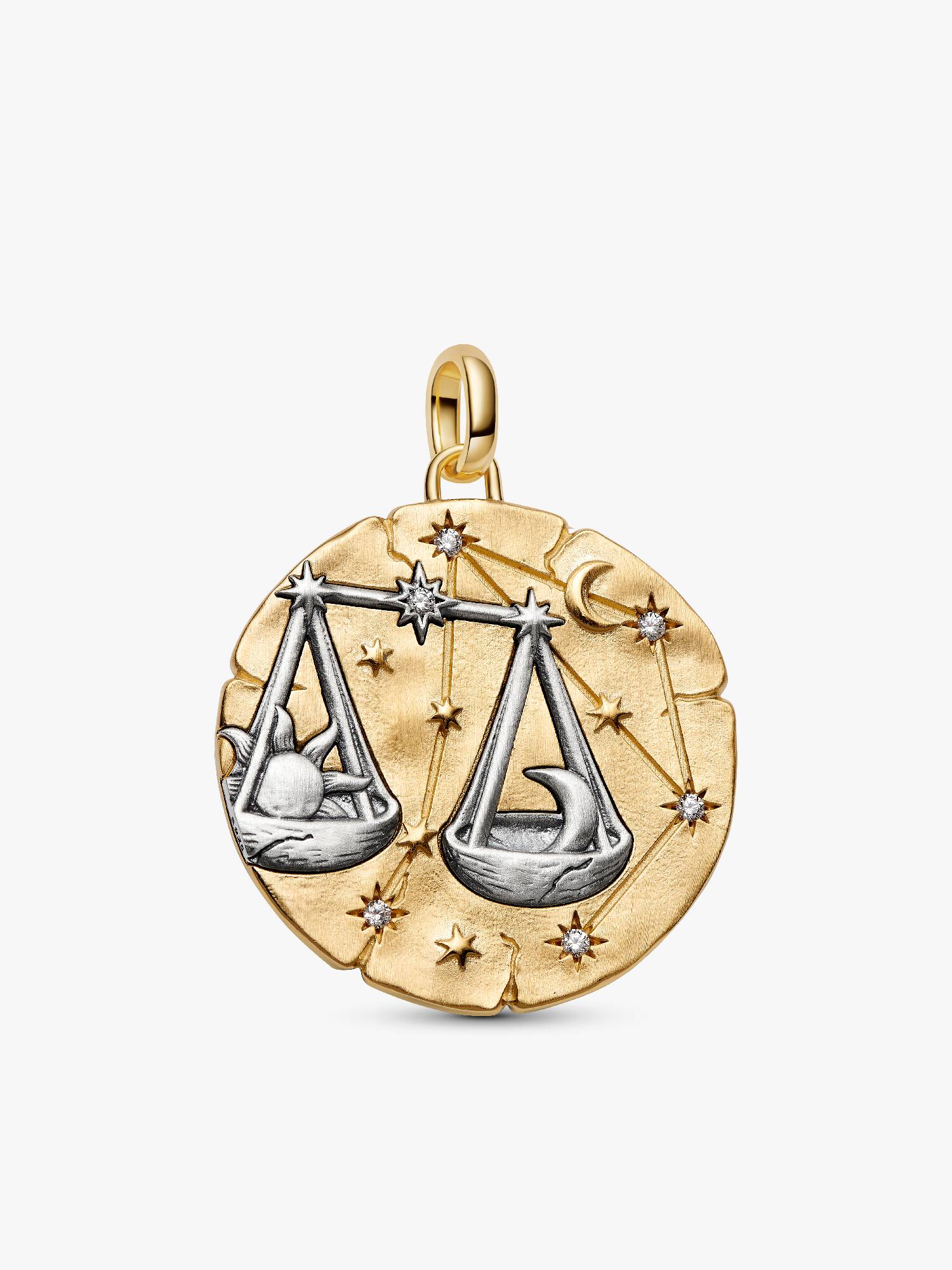 Charm Medallion XL Bilancia "Aequilibrium Animae"