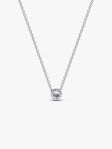 Collana Punto Luce e Pavè
