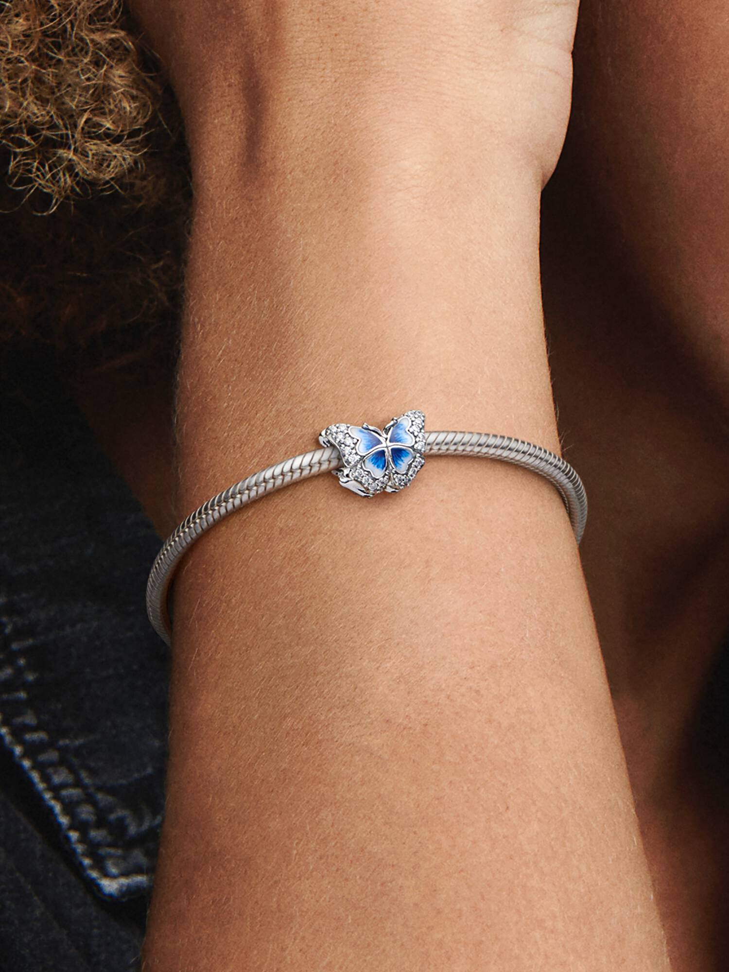 Charm Farfalla Blu