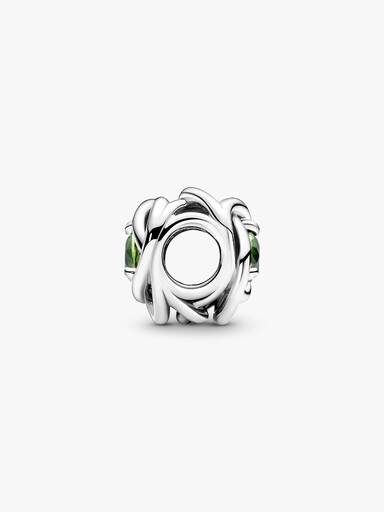 Charm Cerchio Eterno Verde Agosto
