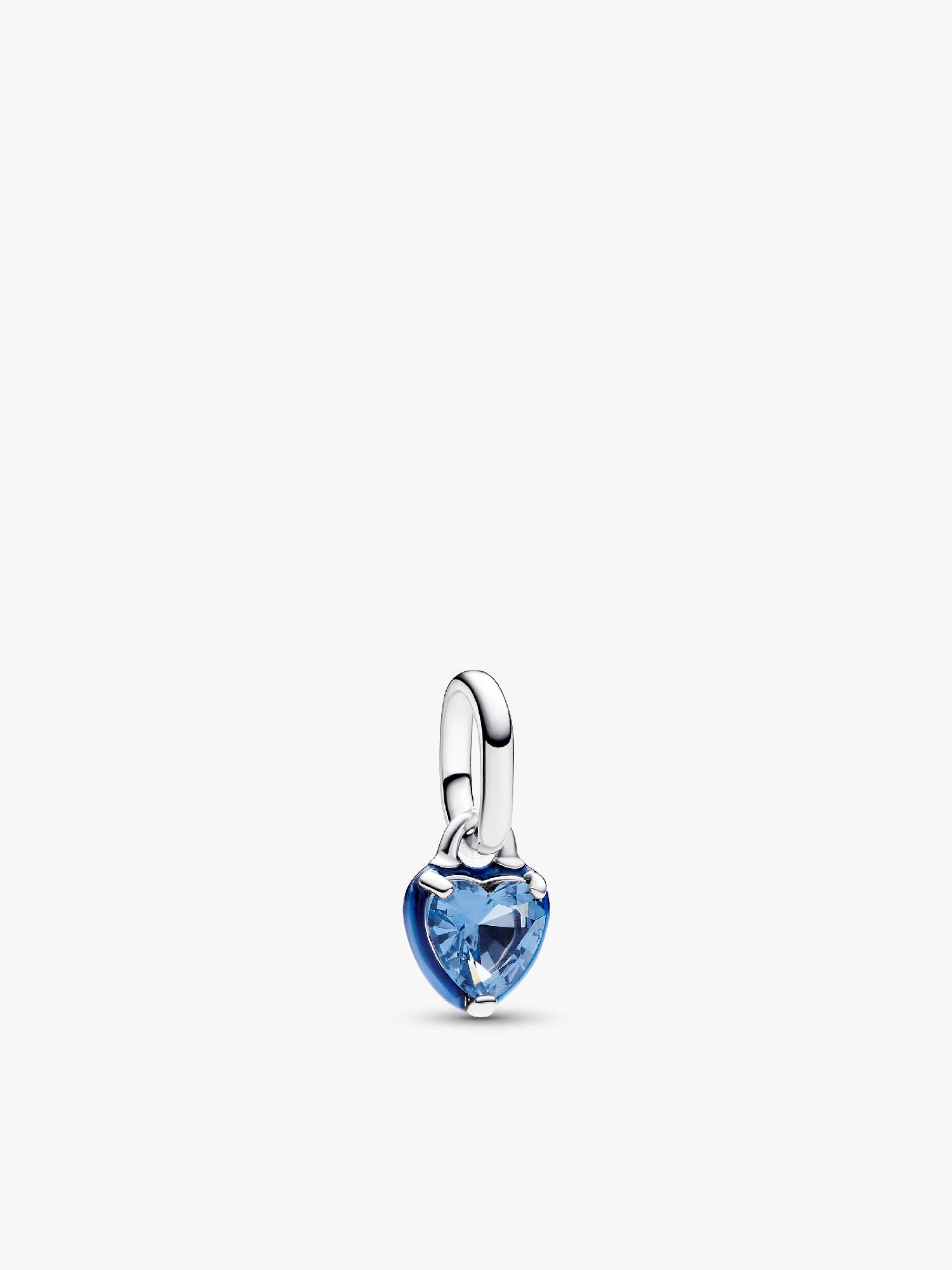Charm Mini Pendente Blue Chakra Heart Pandora ME
