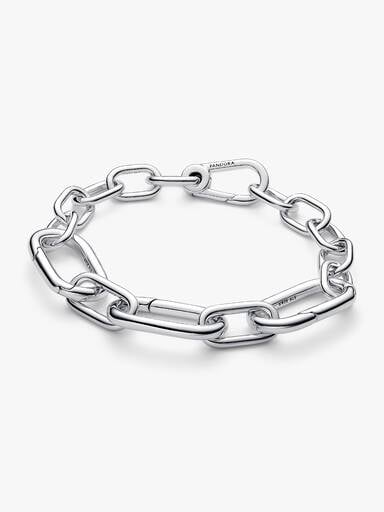 Bracciale Maglia Link Grande con 3 Link Apribili Pandora ME