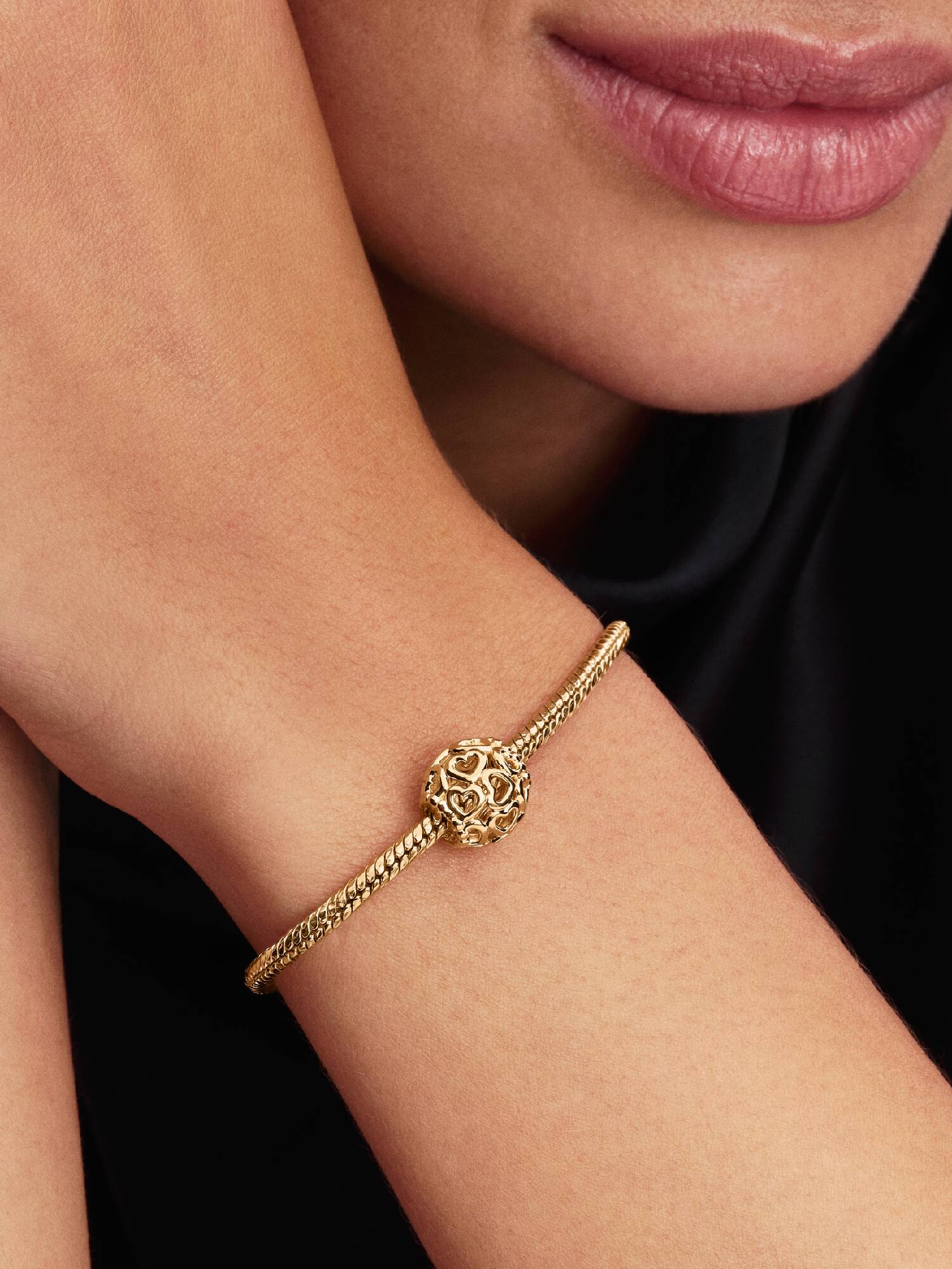 Charm openwork Cuore