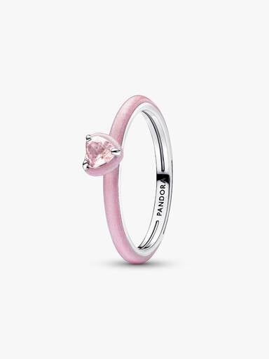 Anello Pink Chakra Heart Pandora ME
