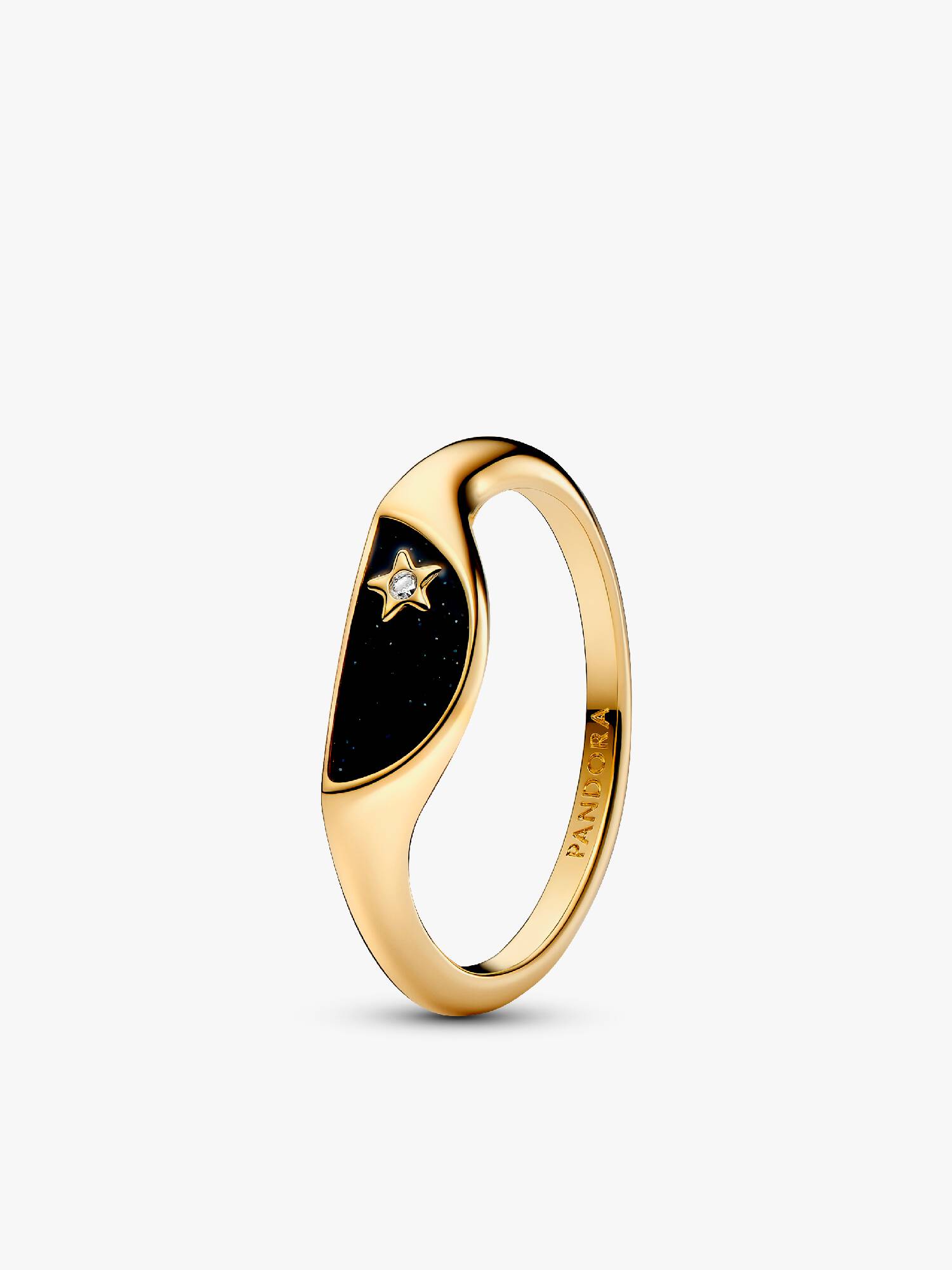 Anello Mezzo Sigillo con Smalto Pandora ME