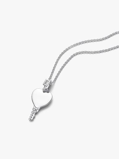 Charm Pendente Chiave a Cuore da incidere