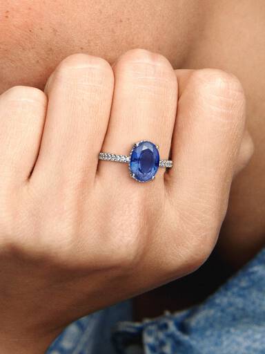 Anello Pietra Blu