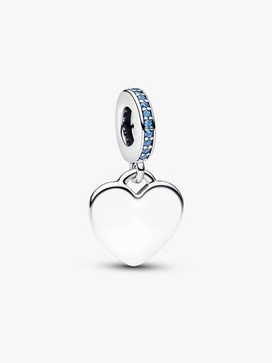 Charm Cuore Pendente da incidere
