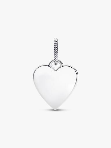 Charm Cuore Pendente Duomo di Milano da incidere