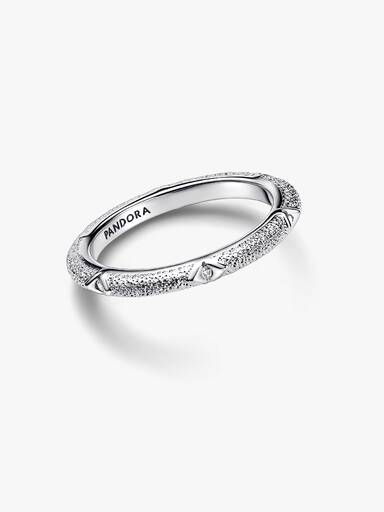 Anello Texture Martellata