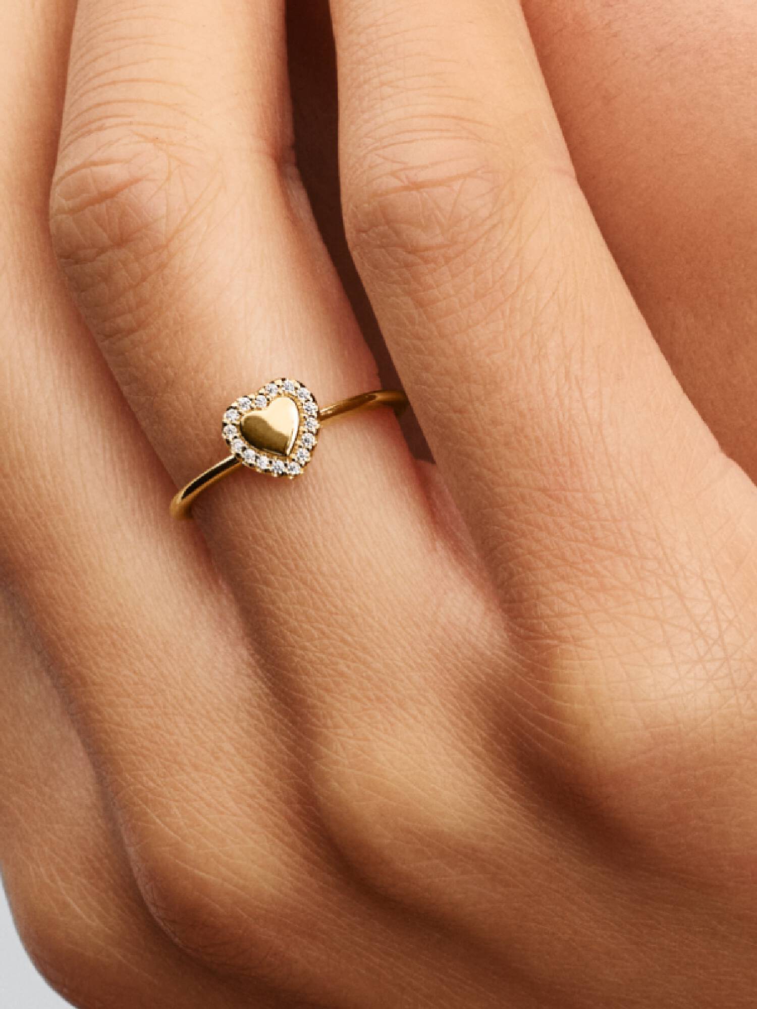 Anello Cuore e Pavè da incidere