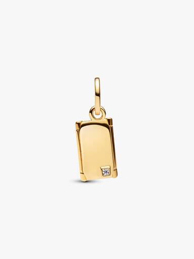 Charm Pendente Lettera d'amore Apribile da incidere