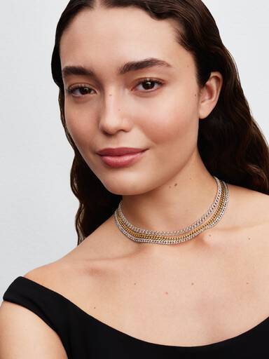 Collana Catena Maglia Cubana