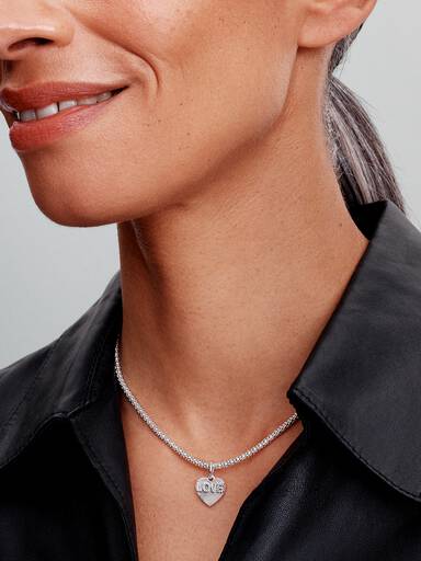 Charm Pendente Cuore "Love" da incidere