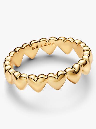Anello Fascia a Cuori Be Love