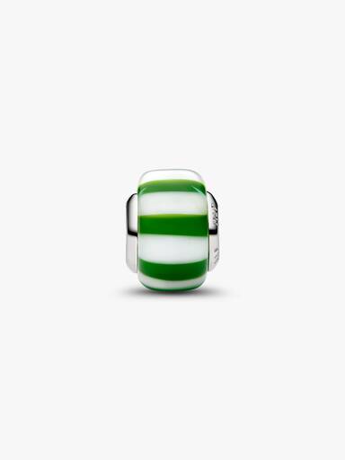Charm Mini Vetro di Murano Caramella Verde