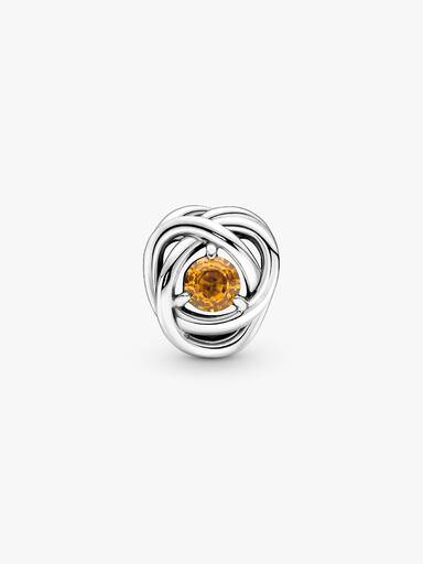 Charm Cerchio Eterno Miele Novembre