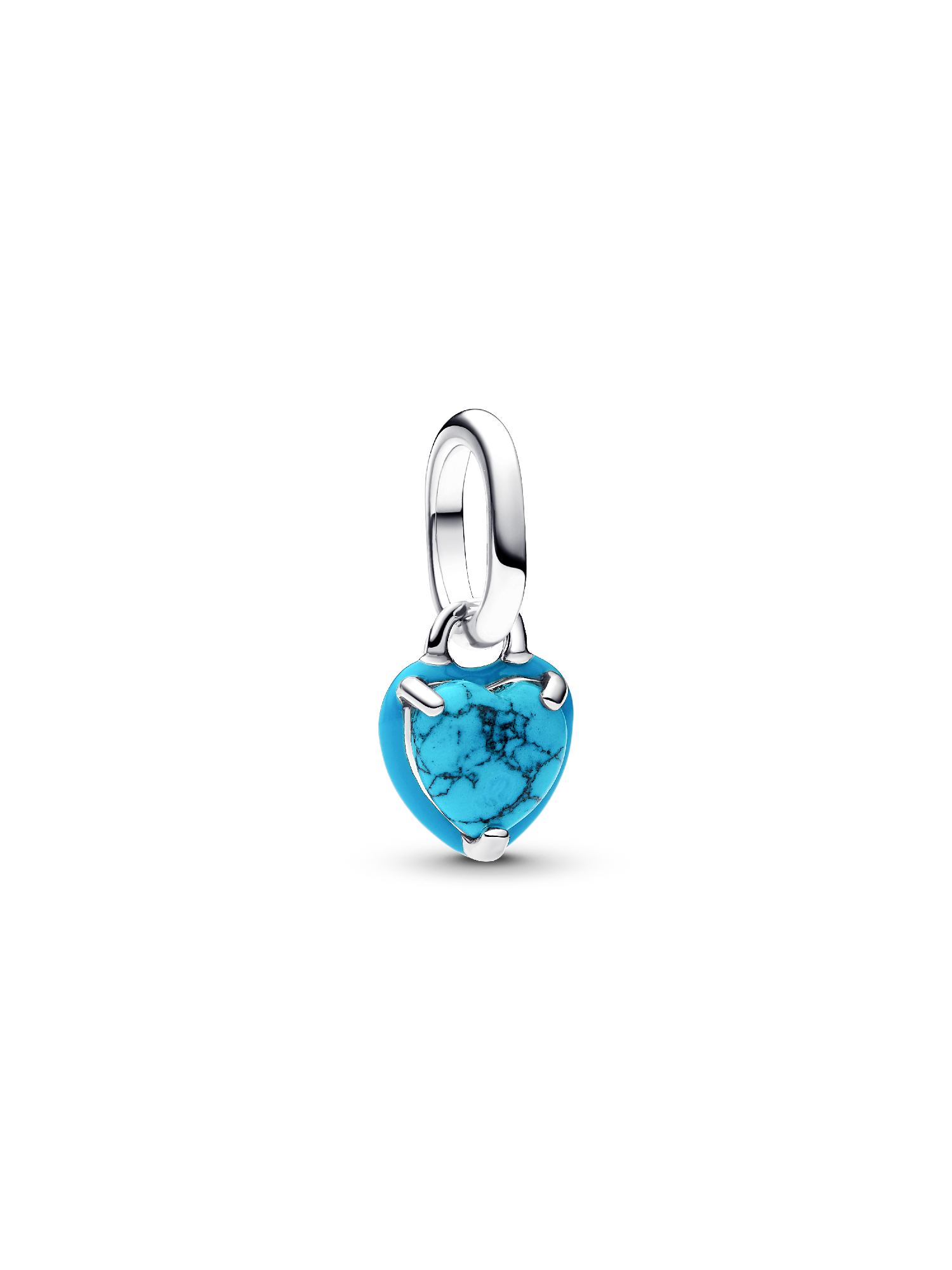 Charm Mini Pendente Turqoise Chakra Heart Pandora ME
