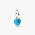 Charm Mini Pendente Turqoise Chakra Heart Pandora ME Charm Mini Pendente Turqoise Chakra Heart Pandora ME