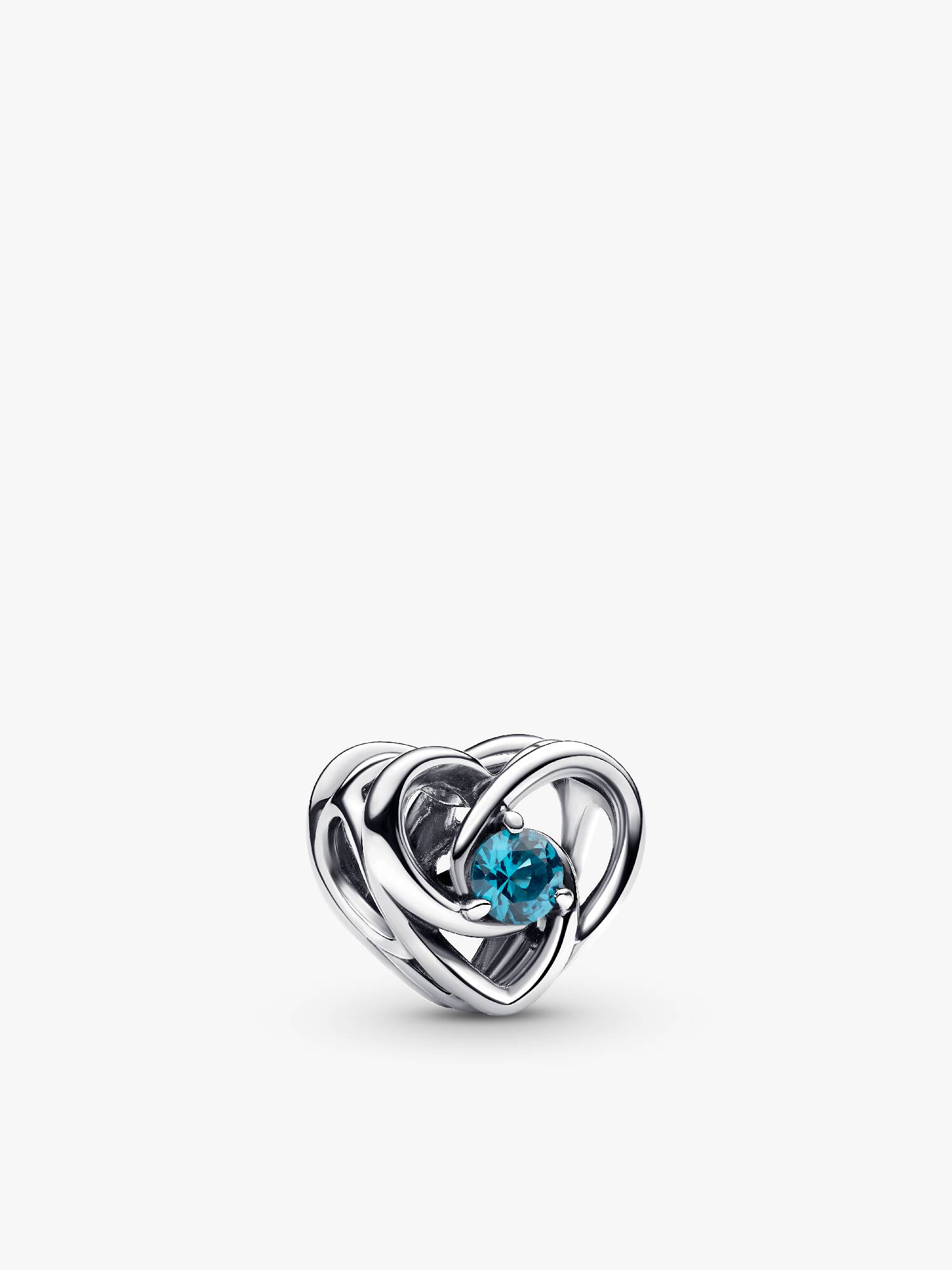 Charm Cuore Eterno Blu Pandora