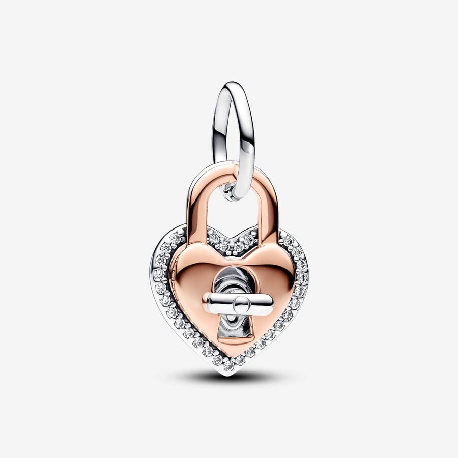 Charm Pendente Lucchetto "True Love" image number 0