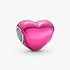 Charm Cuore Metallico Rosa Charm Cuore Metallico Rosa