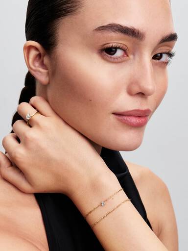 Bracciale Era in oro 14k Catenina Figaro
