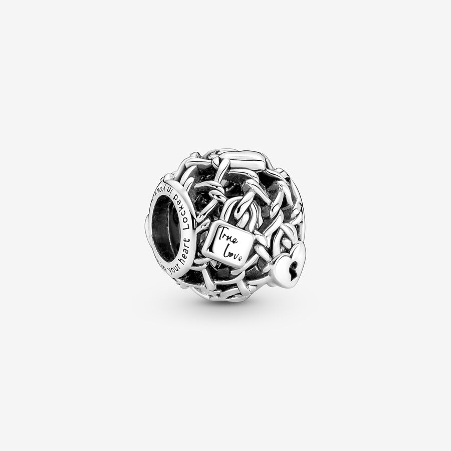 Charm Openwork Lucchetti d'Amore image number 0