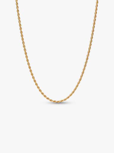 Collana Catenina Corda Intrecciata