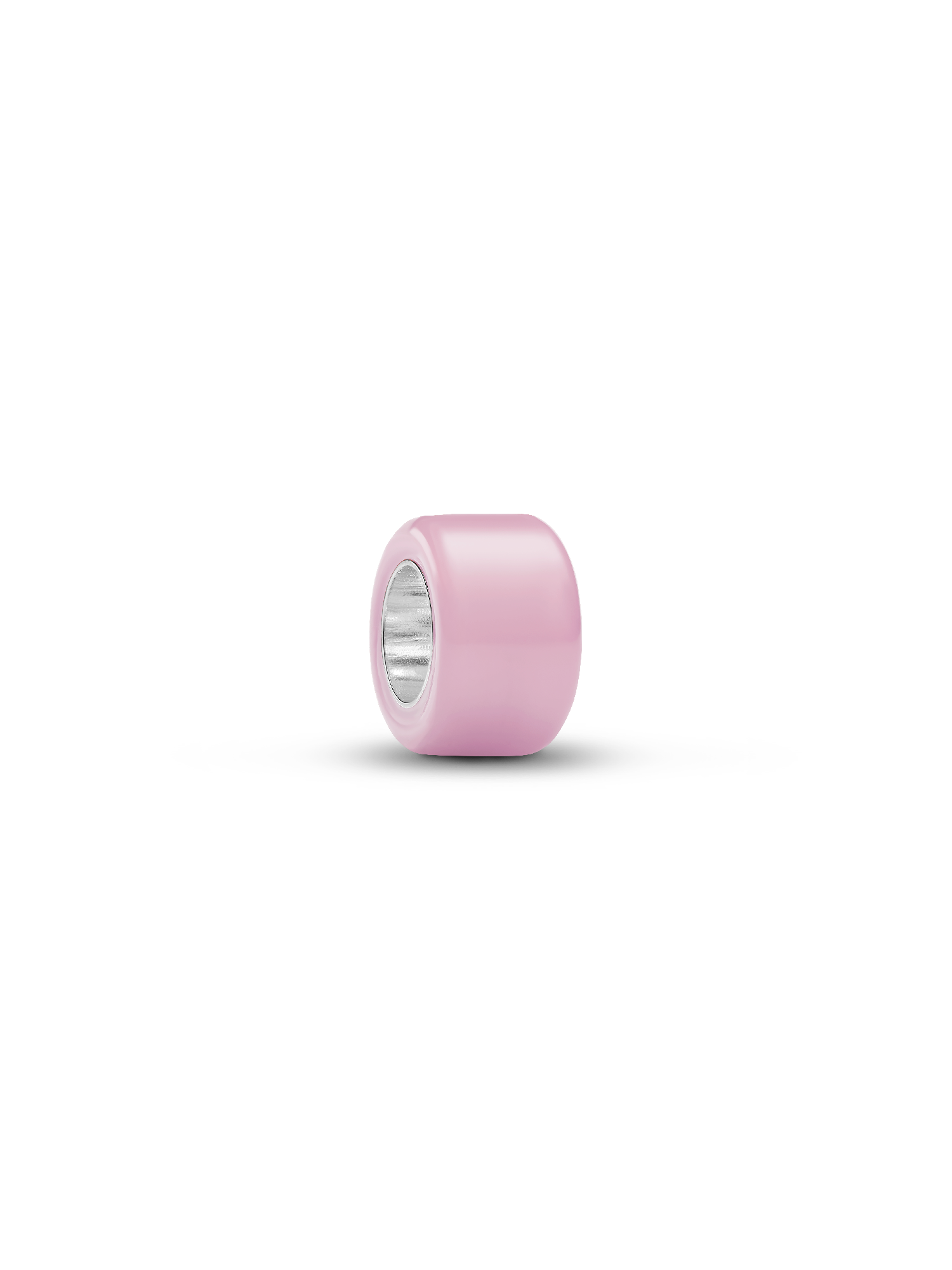 Mini Charm Vetro di Murano Rosa 