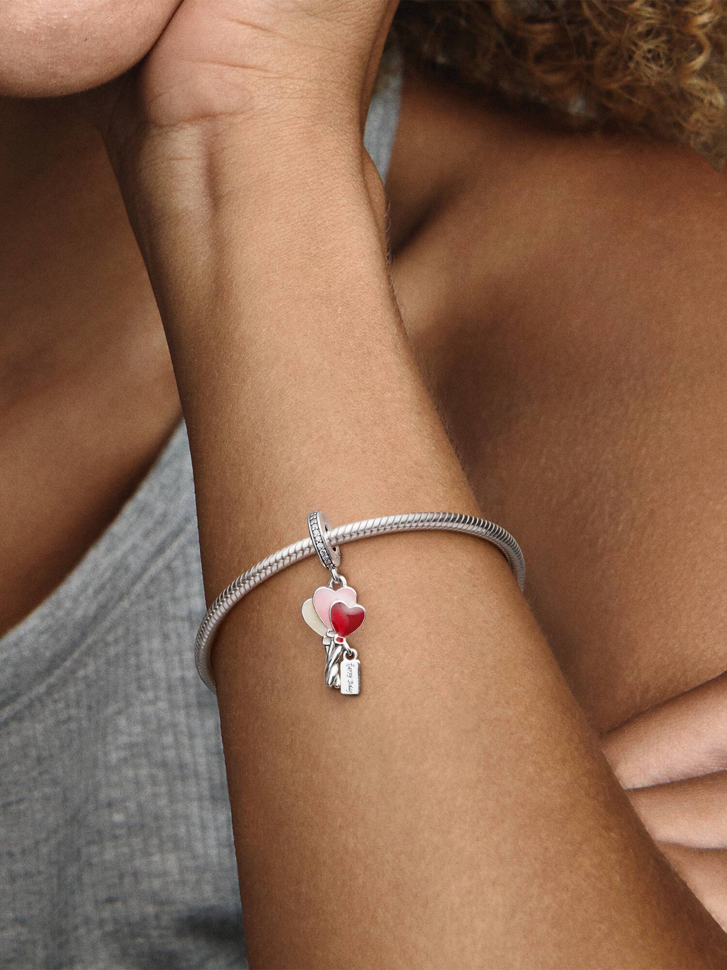 Charm Pendente Palloncini Compleanno