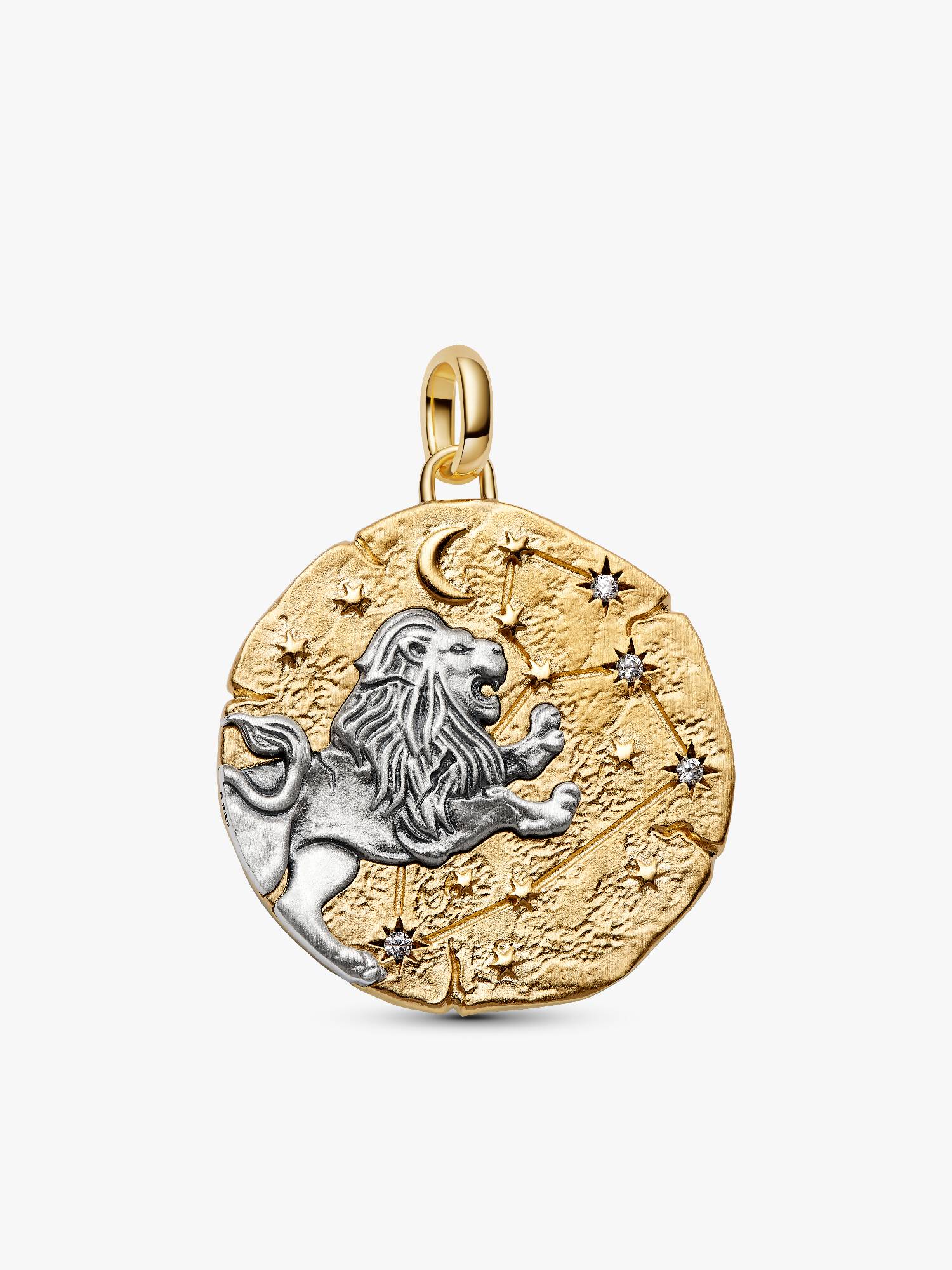 Charm Medallion XL Leone "Luceat Lux Tua"