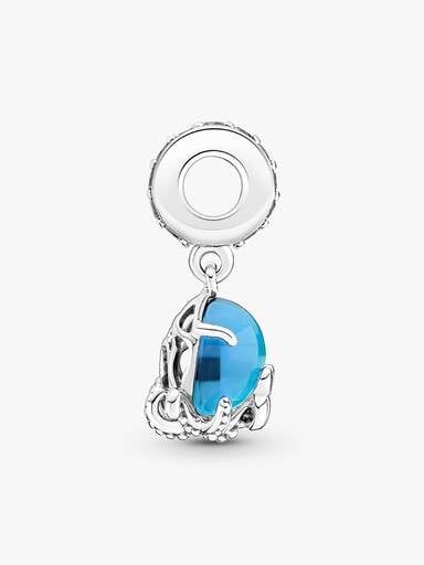 Charm Pendente Polpo Vetro di Murano