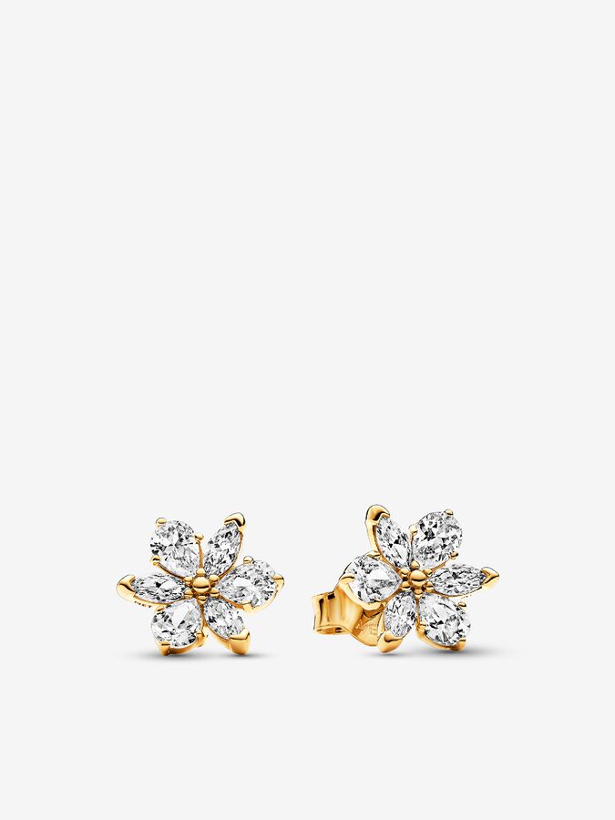 Orecchini a perno con zirconi cubici Marquise, set di Orecchini a perno con zirconi cubici Marquise, set di