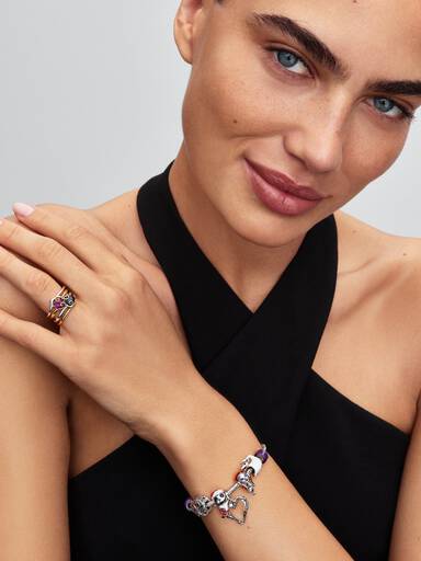 Bracciale Maglia Snake Sfaccettata con Chiusura a Cuore da Incidere