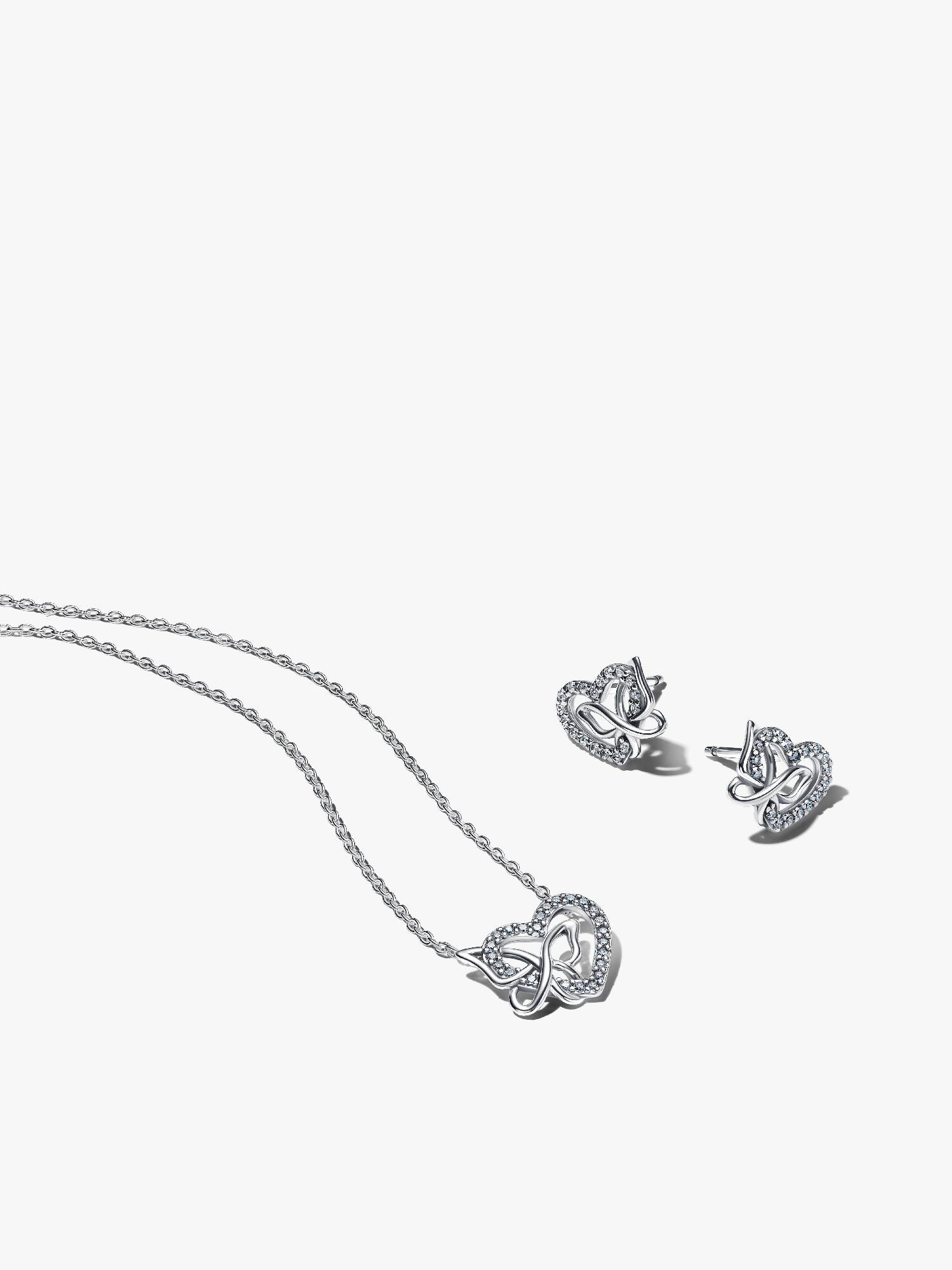 Parure Cuore e Farfalla Intrecciati