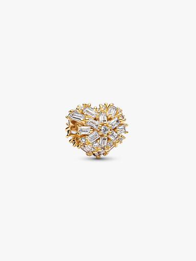Charm Cuore Raggi Luminosi