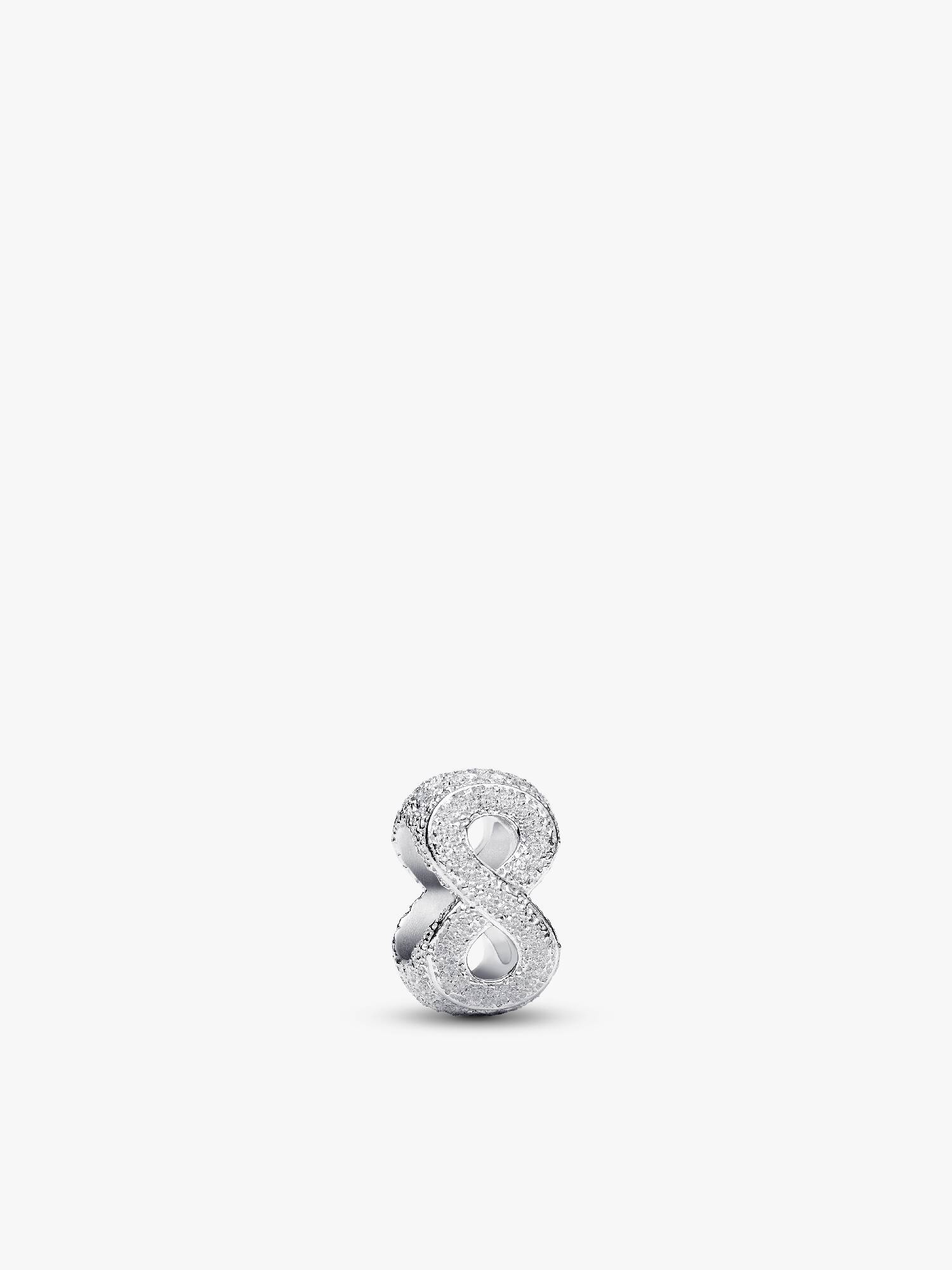Mini Charm Infinito effetto diamantato