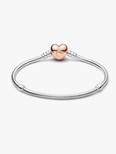 Bracciale Moments con Chiusura a Cuore
