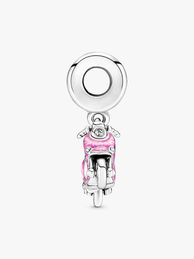 Charm Pendente Scooter Rosa