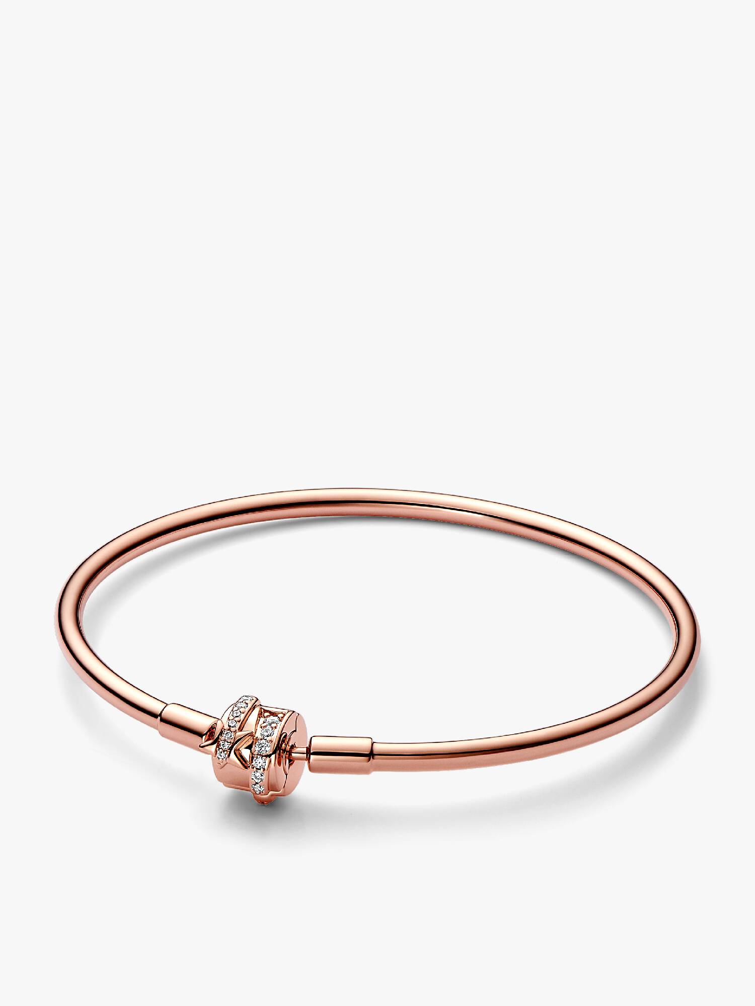 Bracciale Rigido con Chiusura Stella Cadente