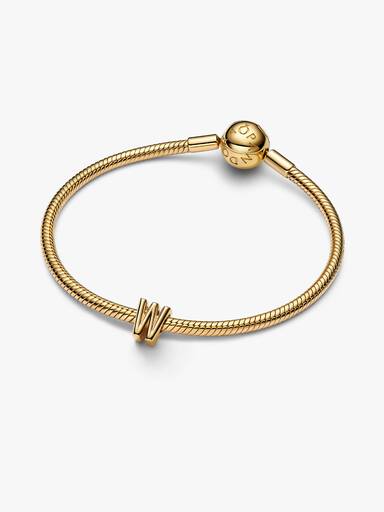 Charm Lettera W piccola
