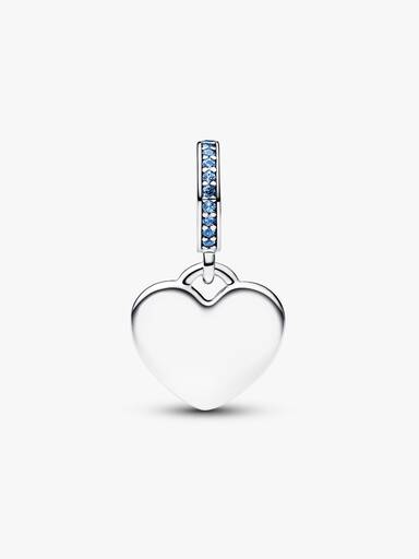 Charm Cuore Pendente da incidere
