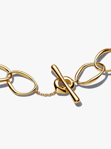 Bracciale Maglia Linea Sinuosa