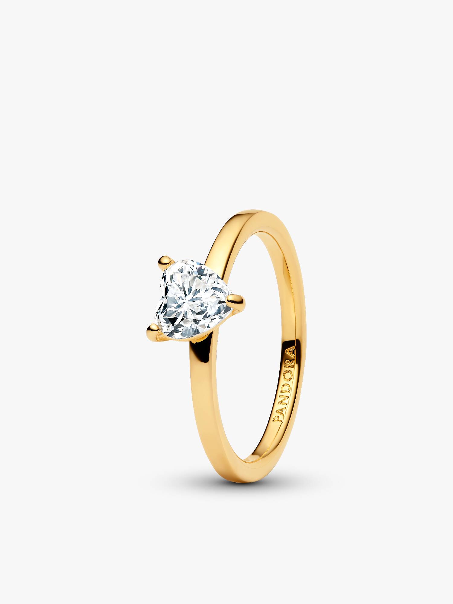 Anello Solitario con Pietra Cuore